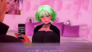 Episode 16 of summer hentai game pornplay features ebony gym coach and big ass