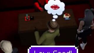 3D animation meets sex in this Sims porn video