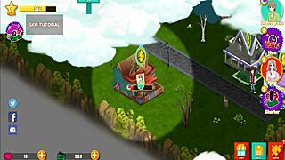 Hidden secrets of a college life in an adult game