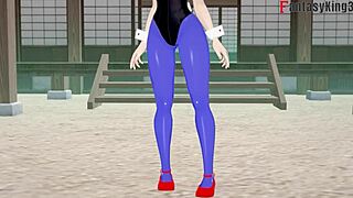 Watch Bulma's secret as a dragon ball zex character