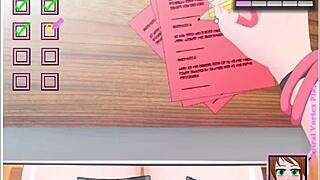 Cheating students in a classroom – Anime game