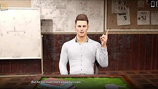 Anime and PC game walkthrough of University of Problems 50